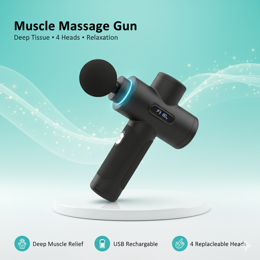 Muscle Massage Gun with 4 Heads FH-820
