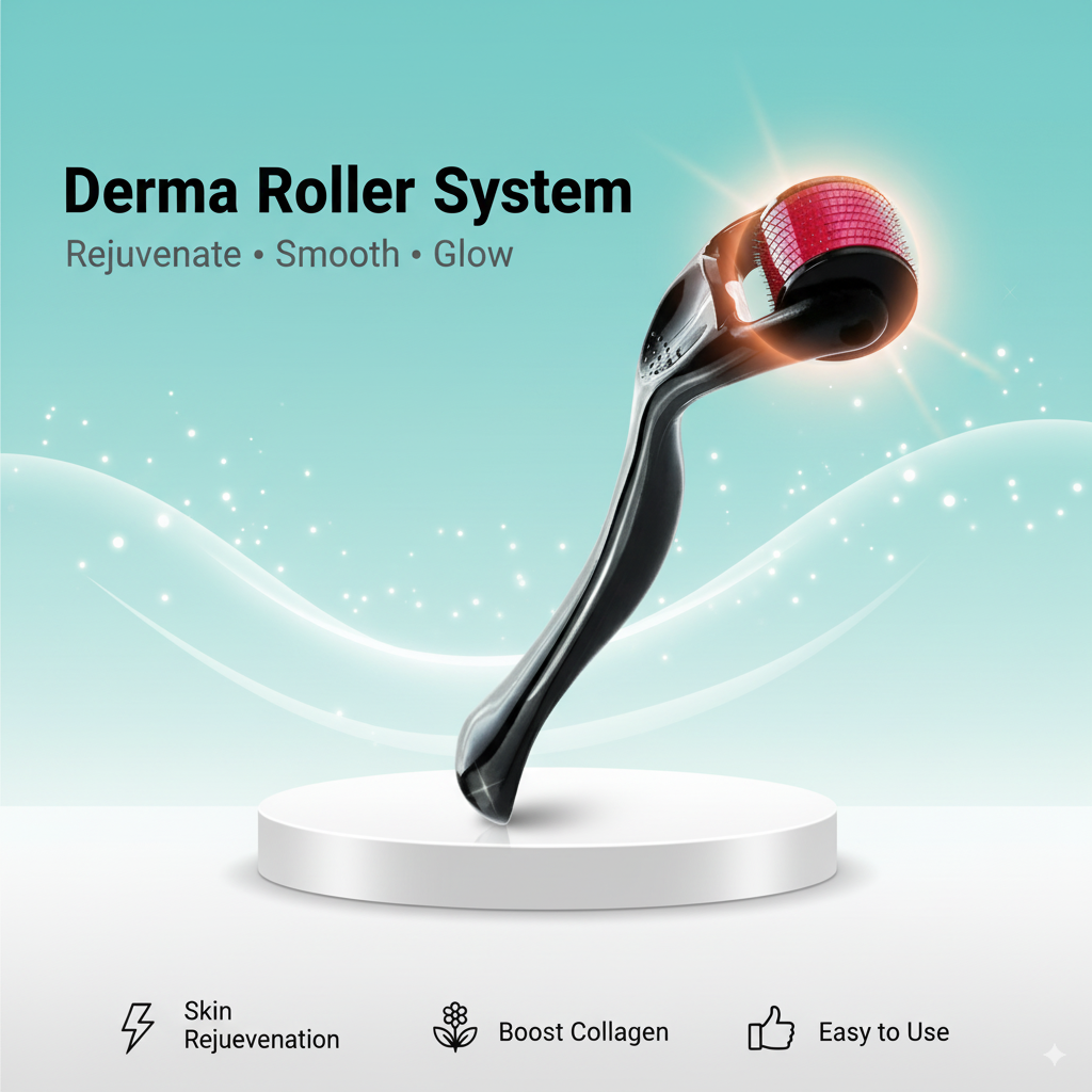 Derma Roller System | Buy 1 Get 1 Free
