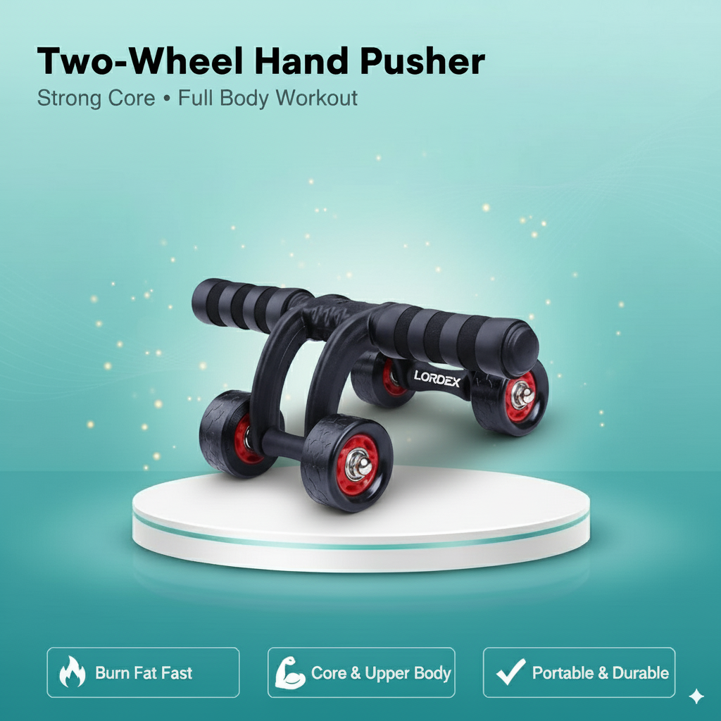 Lordex – Fitness Two-Wheel Hand Pusher