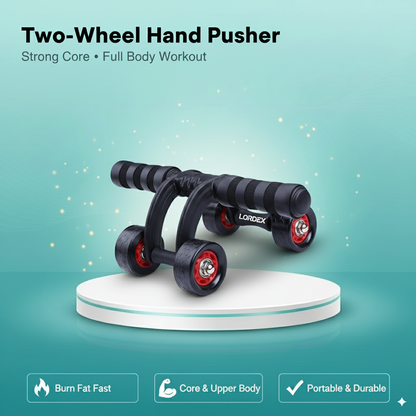 Lordex – Fitness Two-Wheel Hand Pusher