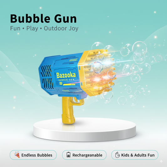 Bubble Gun - Kids & Adults Fun Toy