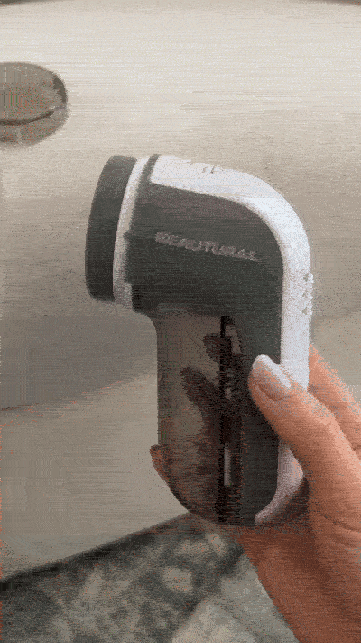 RAF Rechargeable Lint Remover – LED Display, 6 Blades