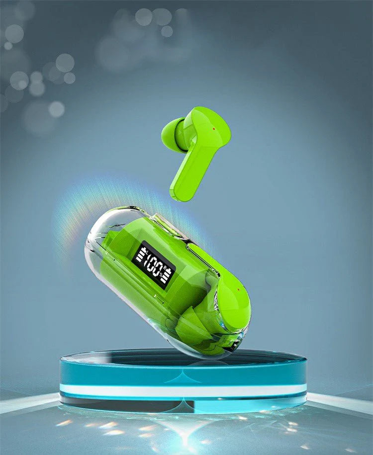 Crystal Wireless Earphones – Transparent Air