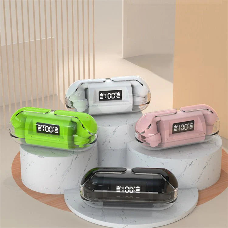 Crystal Wireless Earphones – Transparent Air