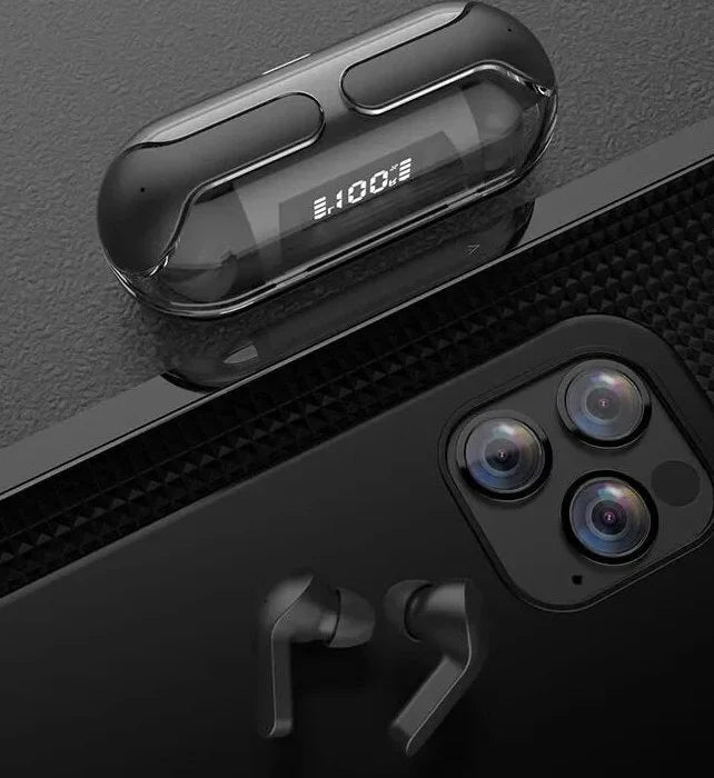 Crystal Wireless Earphones – Transparent Air
