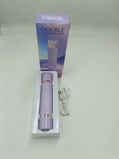 2 in 1 Double Head Electric Shaver | Easy Hair Removal