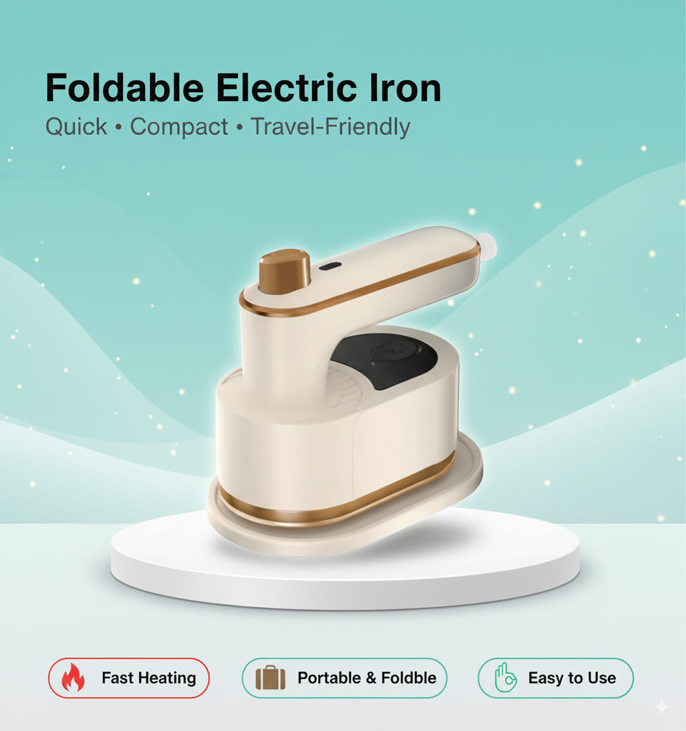 Foldable Electric Iron