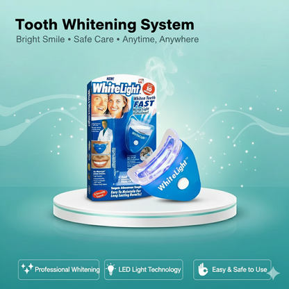WhiteLight™ Instant Tooth Whitening Device | Safe, Portable & Effective