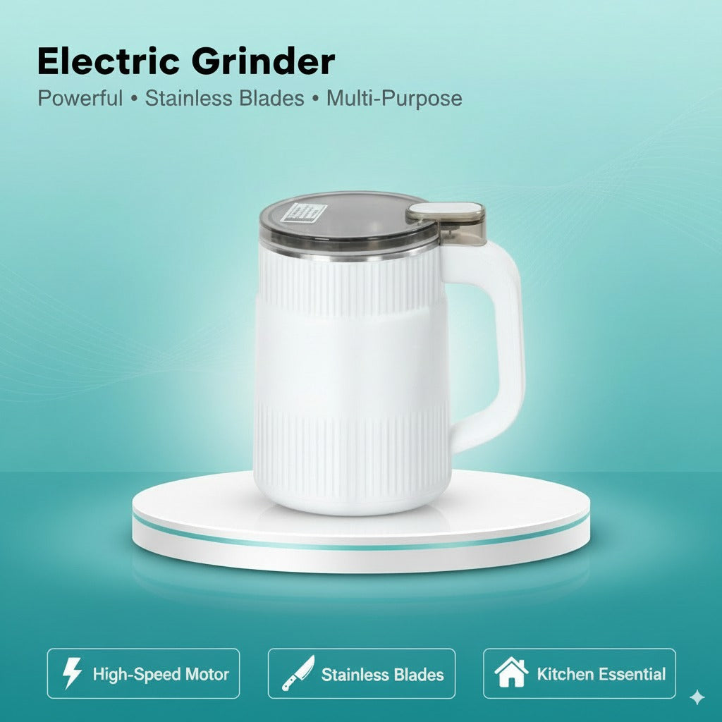 RAF – Electric Grinder (300W, 500ml, Stainless Blades)