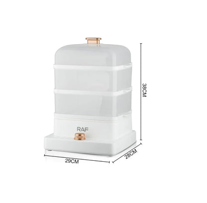 RAF Food Steamer – 3-Tier Electric Cooker